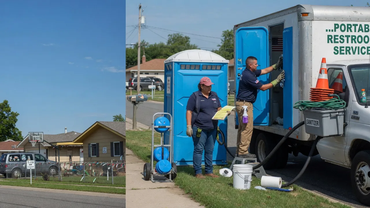 Portable Toilet Rental in Harvey, LA near me